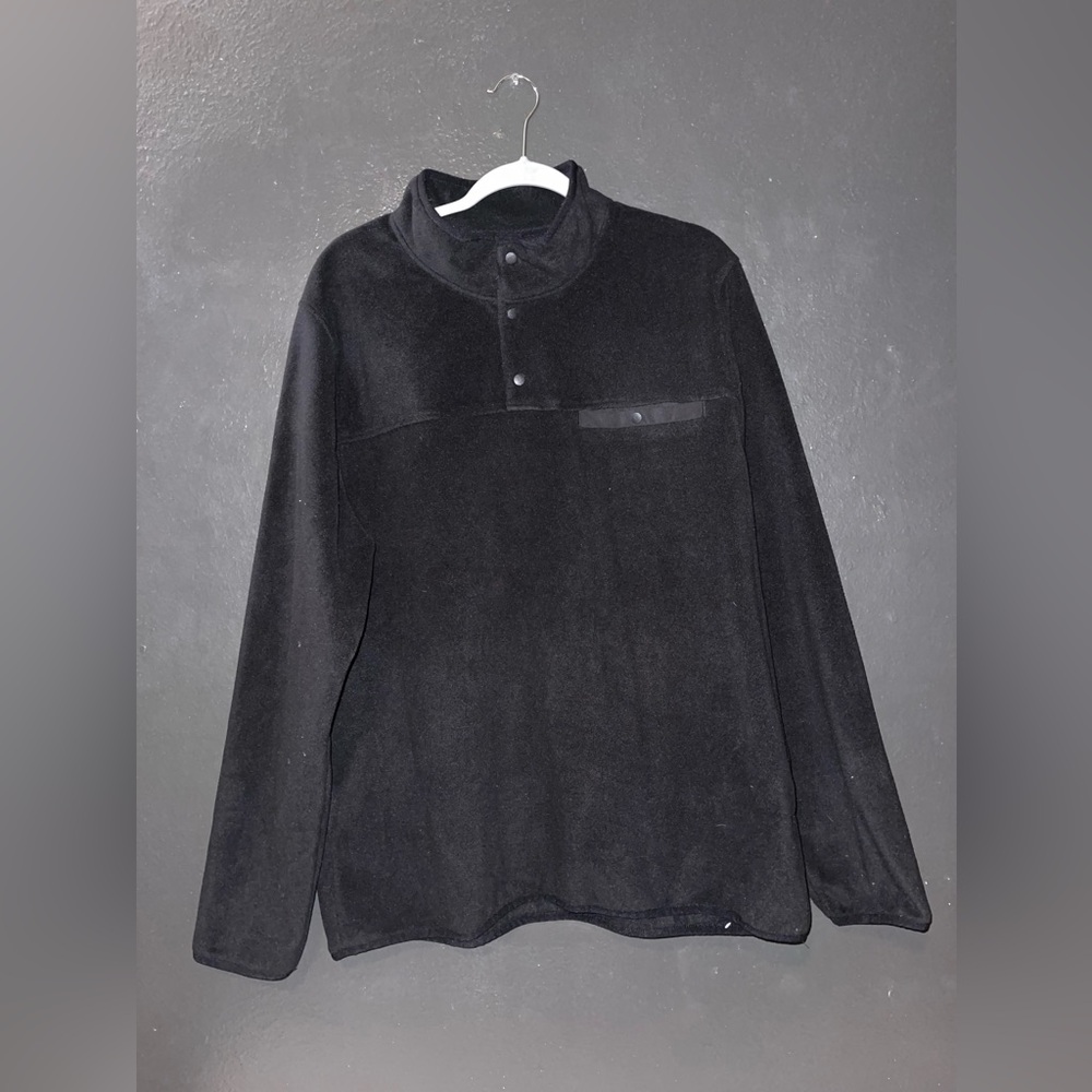 32* HEAT 1/4 Button-Up Sweater